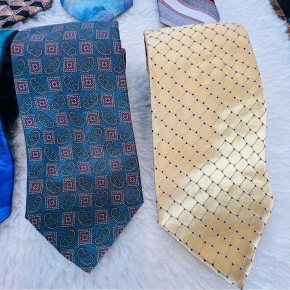 Vintage Branded lot of 8 Men’s Neckties - Picture 12 of 15